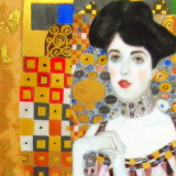Adele Bloch-Bauer after Gustav Klimt
